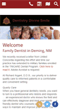 Mobile Screenshot of dentistrydivinesmile.com